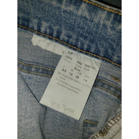 CAMBIO Jeans Size 14 Light Wash High Waist - Picture 4 of 7